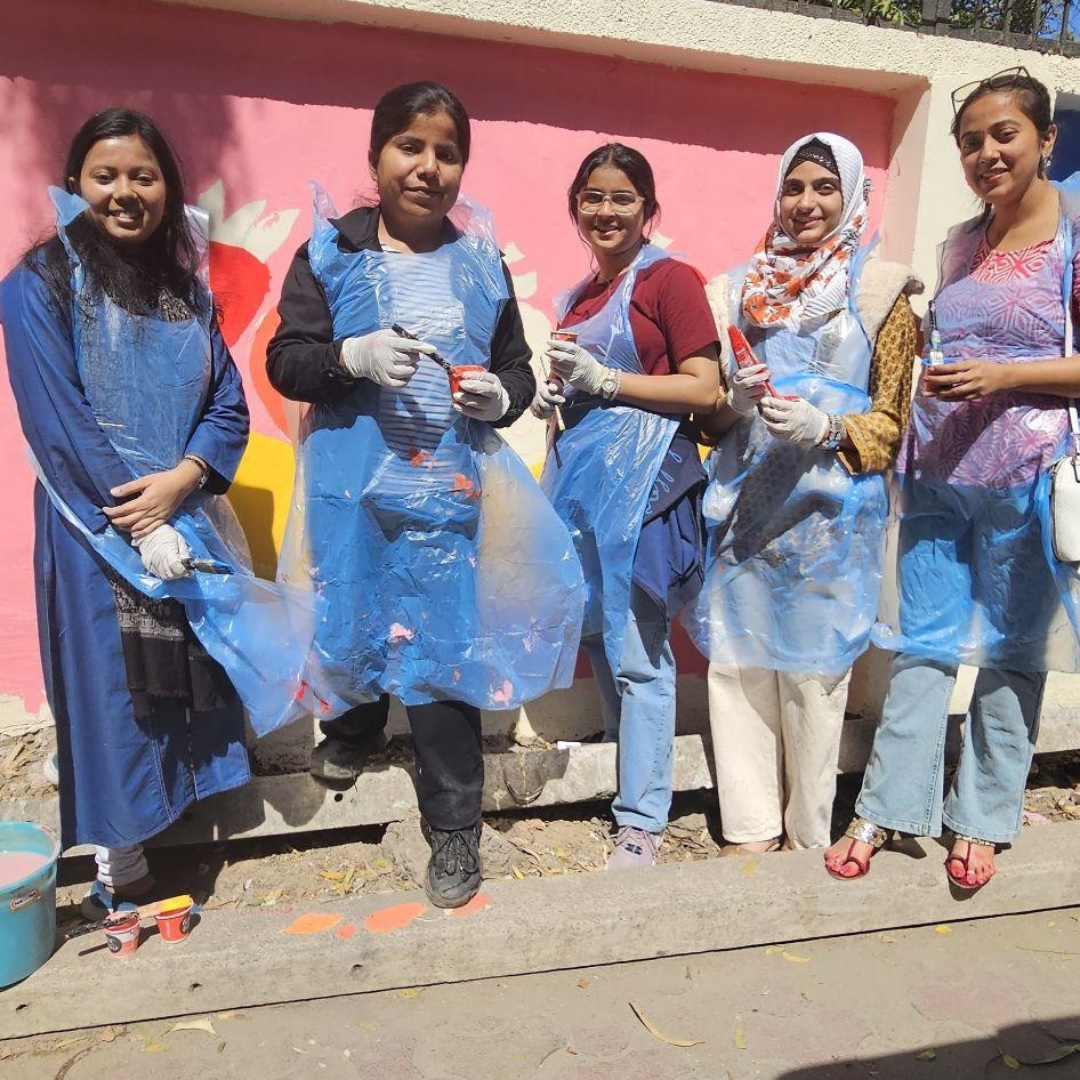 Students participating in Hara Vidyalaya activities