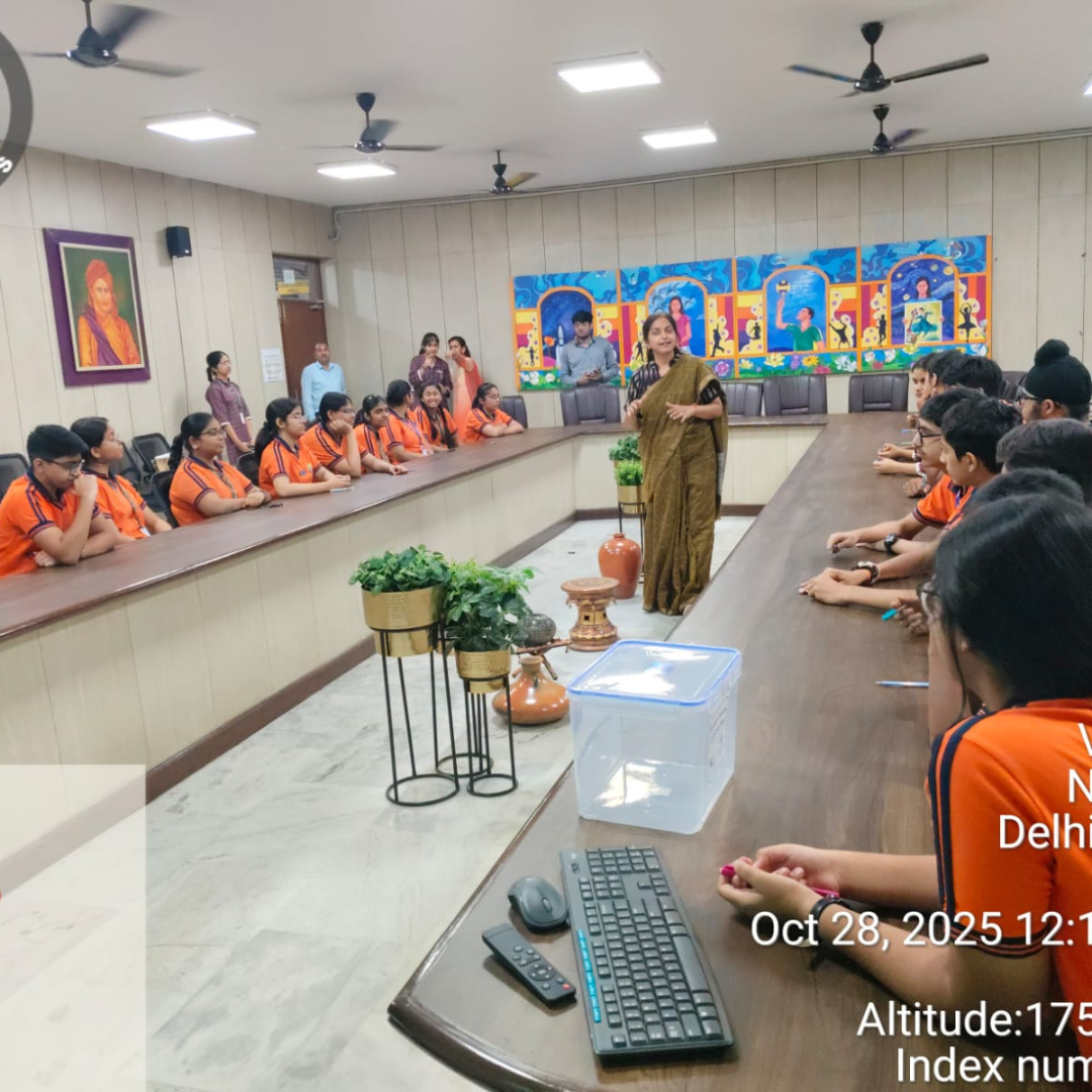 WHO mercury awareness session with students