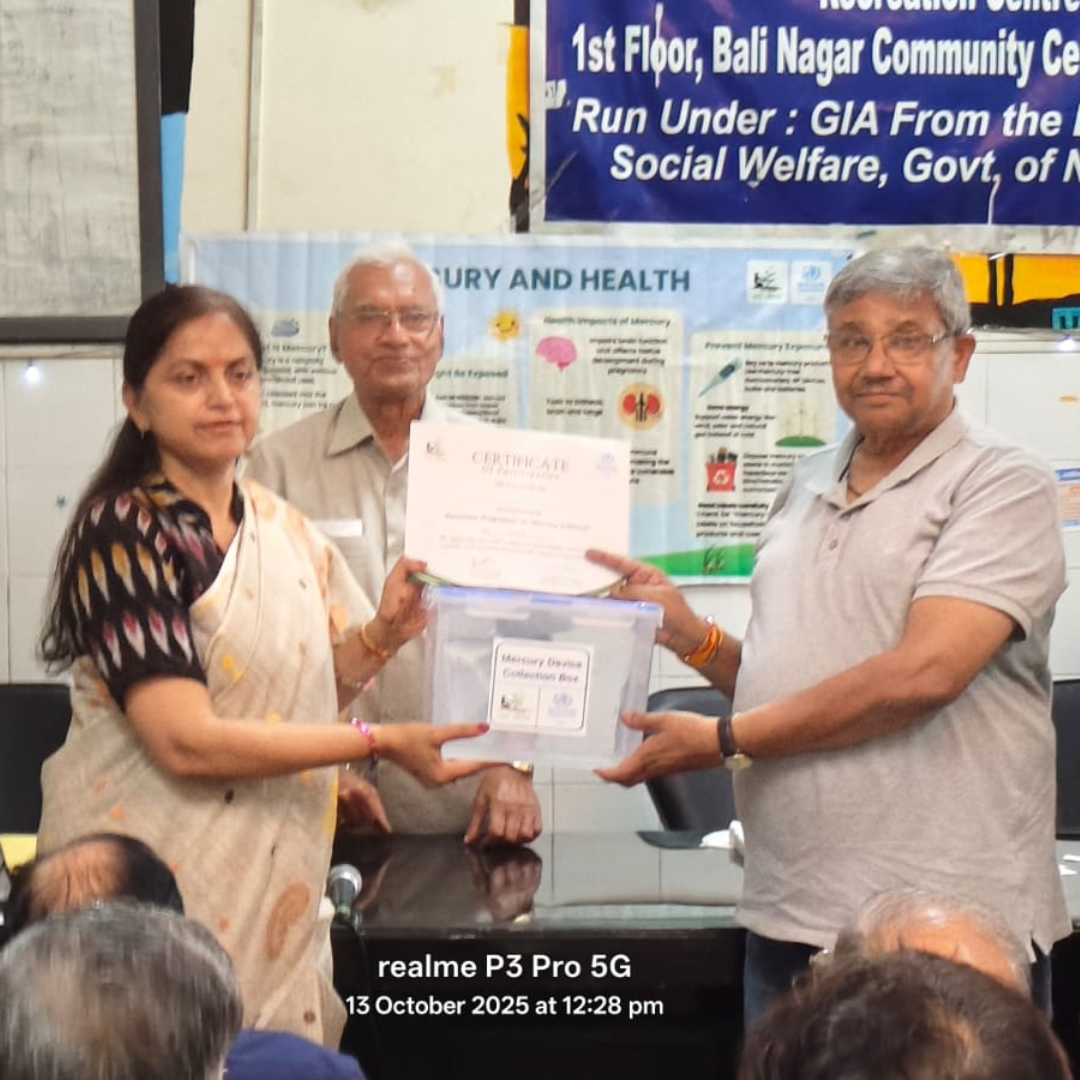 Community mercury awareness session